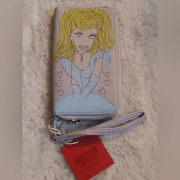 Hand Painted Cinderella Wallet - Picture 1 of 4